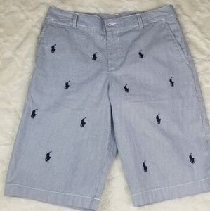 Polo Ralph Lauren Seersucker Shorts sz 18